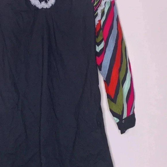 Anthropologie Chantik Chevron Embellished Dress Size Small - Picture 4 of 8